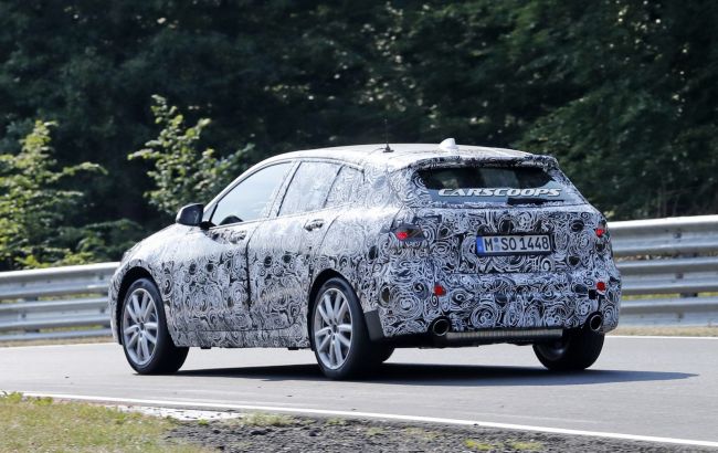 BMW 1 Series 2019 модельного года тестируют на Нюрбургринге