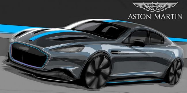 Aston Martin назвал сроки появления электрического седана RapidE