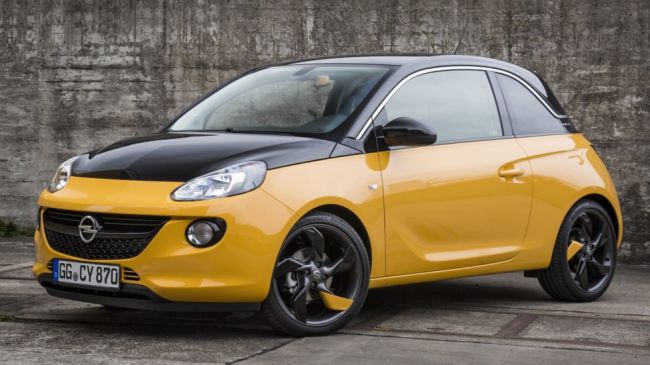 Opel назвал цены на маленький Adam Black Jack