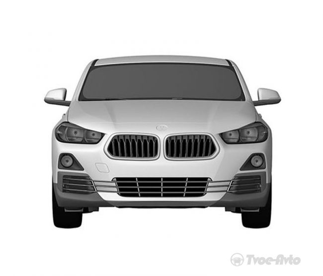 Патентные изображения рассекретили дизайн серийного BMW X2