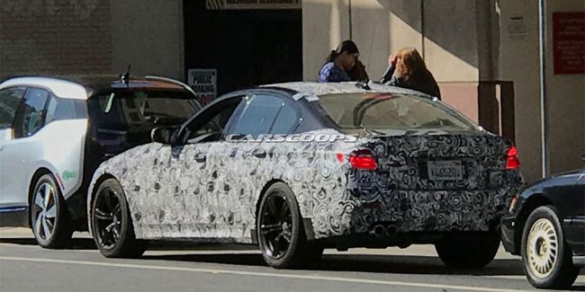 В Сан-Франциско на тестах замечен новый седан BMW M5