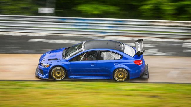 Седан Subaru WRX STI установил новый рекорд трассы Нюрбургринга