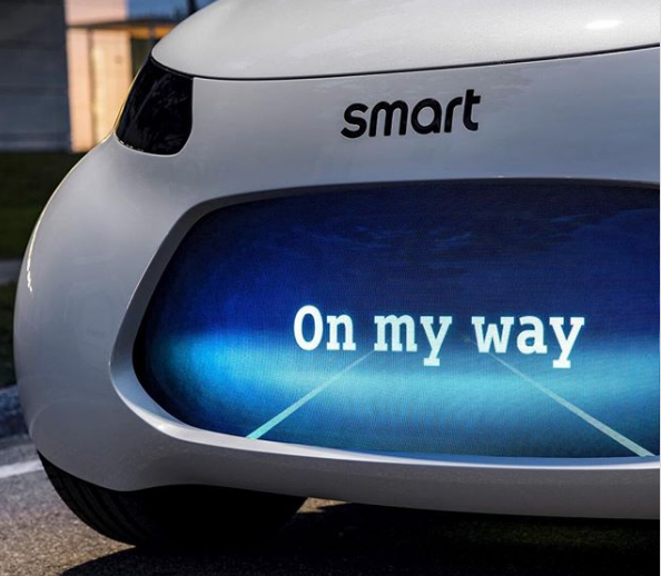 Во Франкфурте будет представлен беспилотный автомобиль Smart