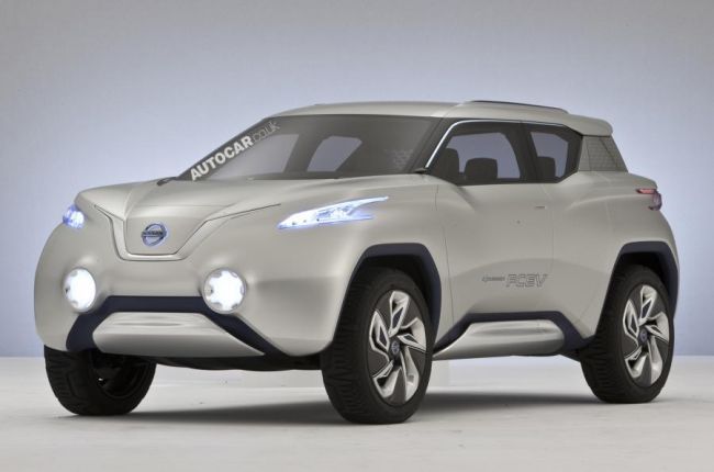 Nissan готовит электрокроссовер Terra на базе нового Leaf