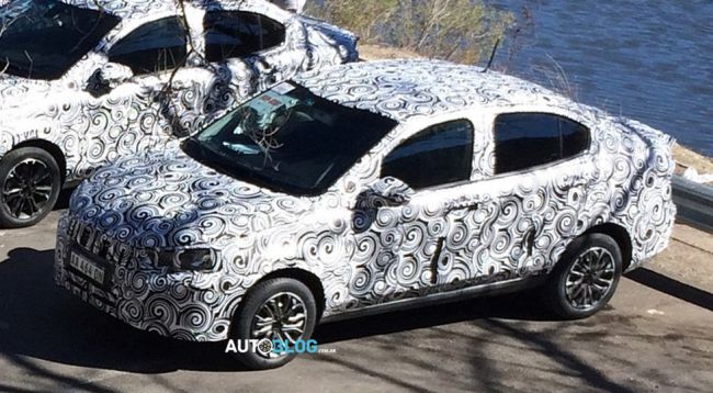 В Сети появились новые фото будущего седана Fiat X6S
