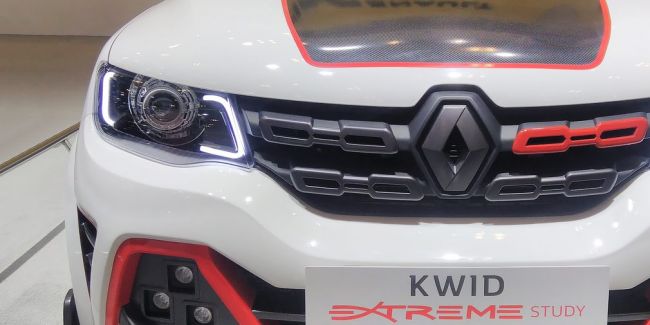 Renault Kwid c экстремальным тюнингом представлен в Индонезии