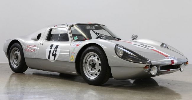 Раритетный гоночный Porsche 904 оценили в 1,8 млн. долларов США