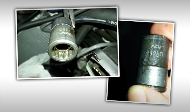 В моторе Mitsubishi Lancer Evo обнаружили головку ключа с завода