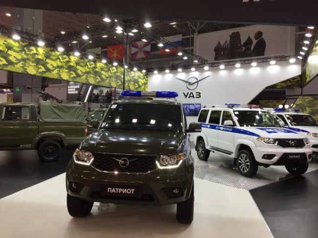 УАЗ представил новые спецмодели "Патриот" для военных и силовых структур‍