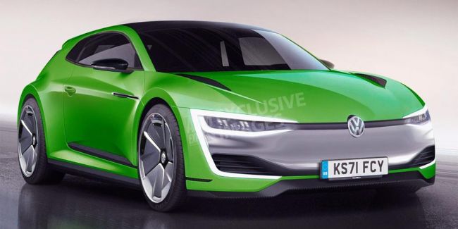 Volkswagen превратит Scirocco в 300-сильное купе с электромотором