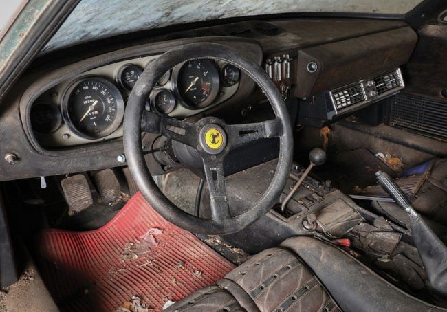 С молотка продадут Ferrari 365 GTB, 40 лет простоявшую в гараже