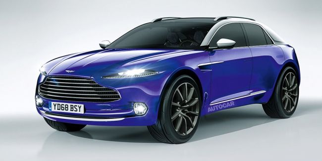 Для нового кроссовера Aston Martin DBX уже утвердили дизайн 