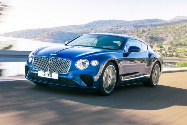 Bentley представила новое купе Bentley Continental GT на базе Panamera