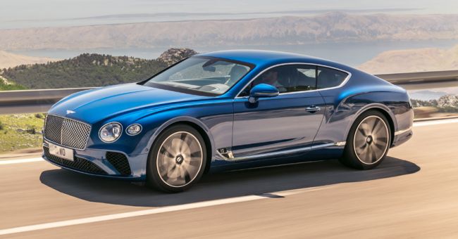 Bentley представила новое купе Bentley Continental GT на базе Panamera