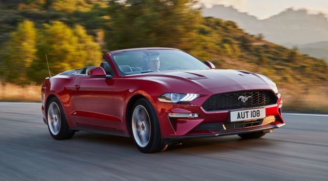 Ford официально представила рестайлинговый Ford Mustang для Европы