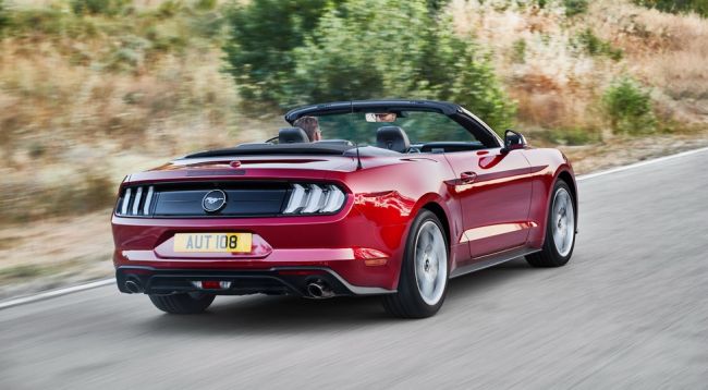 Ford официально представила рестайлинговый Ford Mustang для Европы