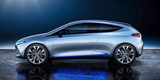Новый электрический хэтчбек EQA презентовала компания Mercedes-Benz‍