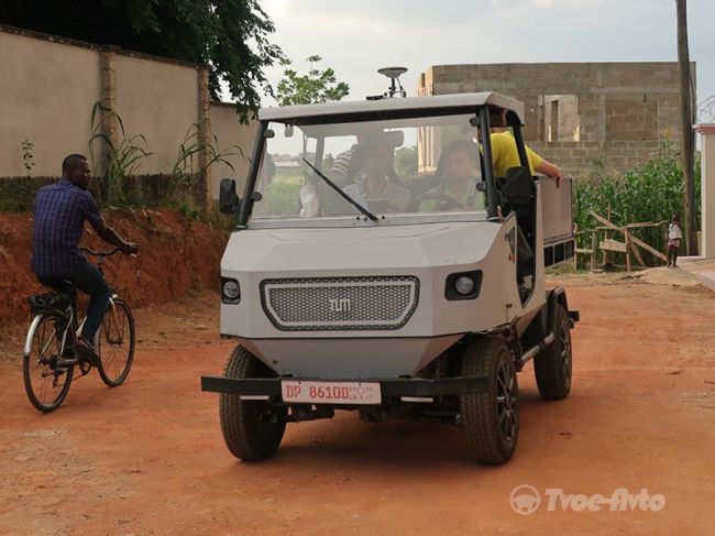 Во Франкфурте показали электромобиль для сельских дорог Африки