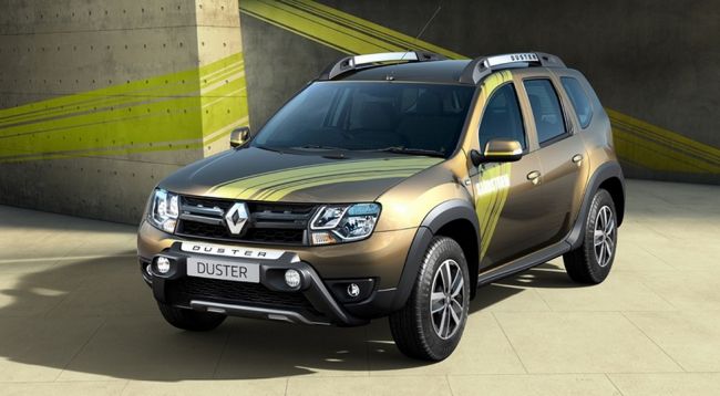 Renault Duster обзавелся новой спецверсией Sandstorm Edition