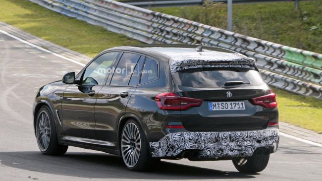 На трассе Нюрбургринга заметили новый «заряженный» BMW X3 M