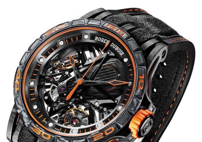 Lamborghini и Roger Dubuis представили часы за 11 млн рублей