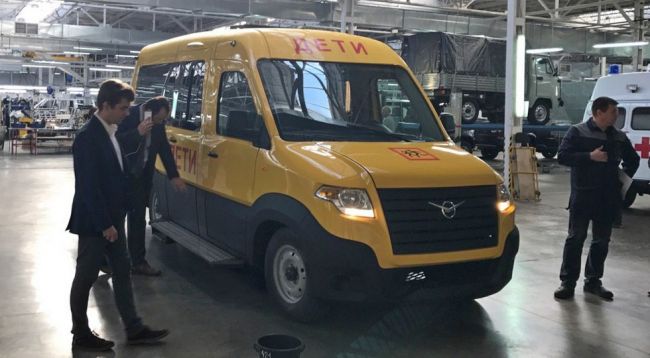 Появились первые снимки нового микроавтобуса «УАЗ»