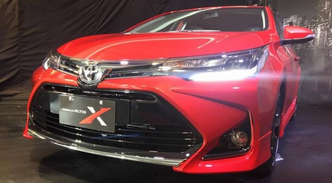 Toyota на Тайване представила новый «спортивный» седан Corolla Altis X 