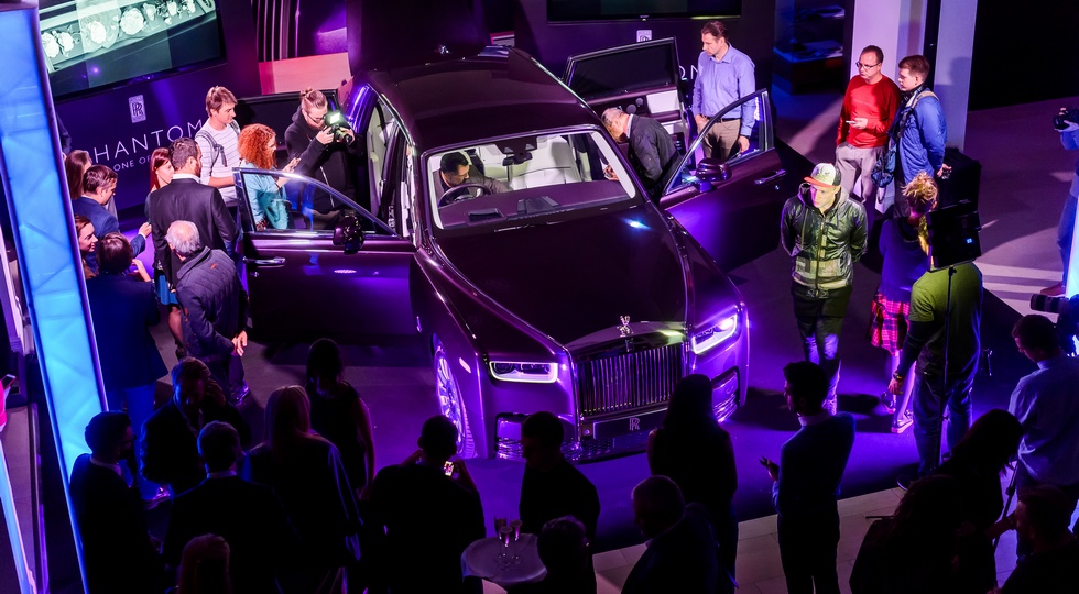 В Москве официально представлен самый новый Rolls-Royce Phantom