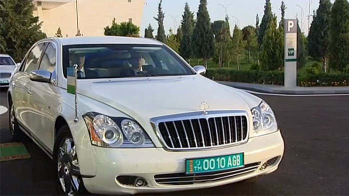 25 бронированных Mercedes-Benz продает президент Туркменистана