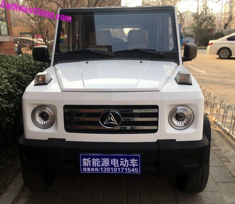 В Китае представлен электрический клон Mercedes G-Class