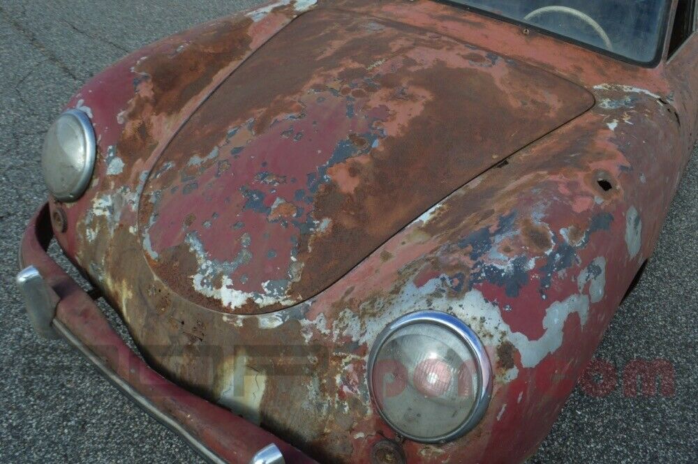 Серьезно проржавевший Porsche 1952 года продают за $82,5 тысячи