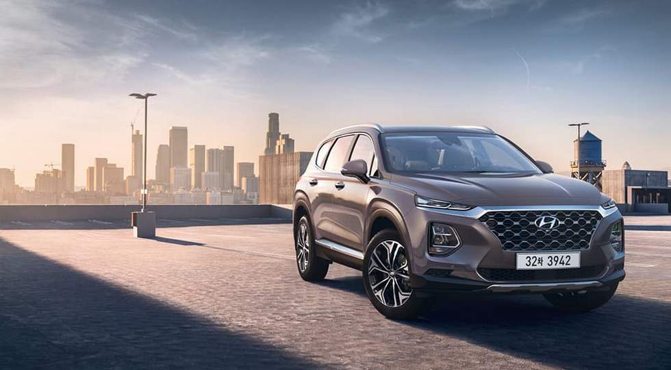 Названы цены на новый кроссовер Hyundai Santa Fe 2019‍