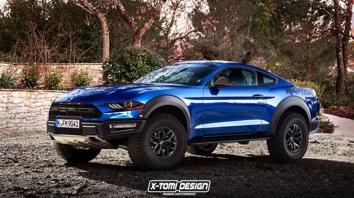 В Сети показали новый внедорожник Ford в стиле Ford Mustang
