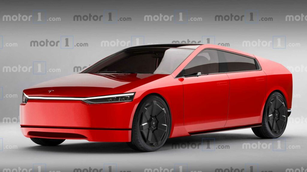 В Сети представили Tesla Model S с дизайном от пикапа Cybertruck