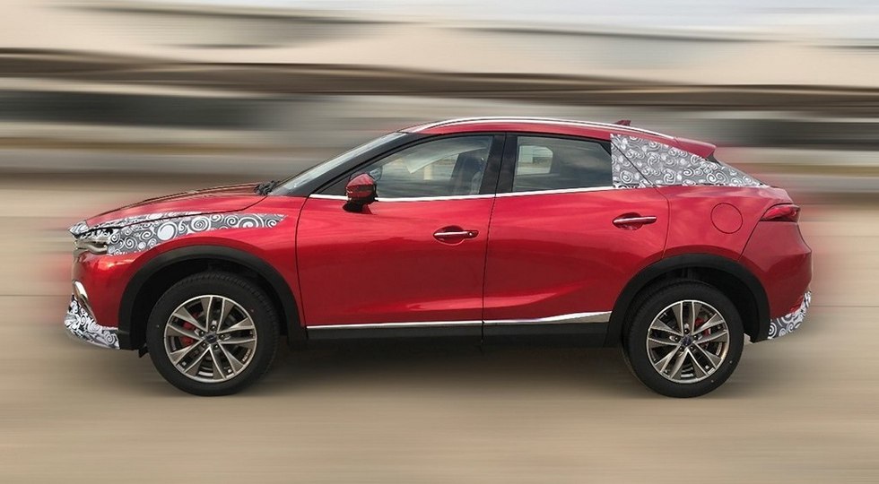 Компания Zotye вывела на тесты копию кросс-купе Mazda CX-4‍
