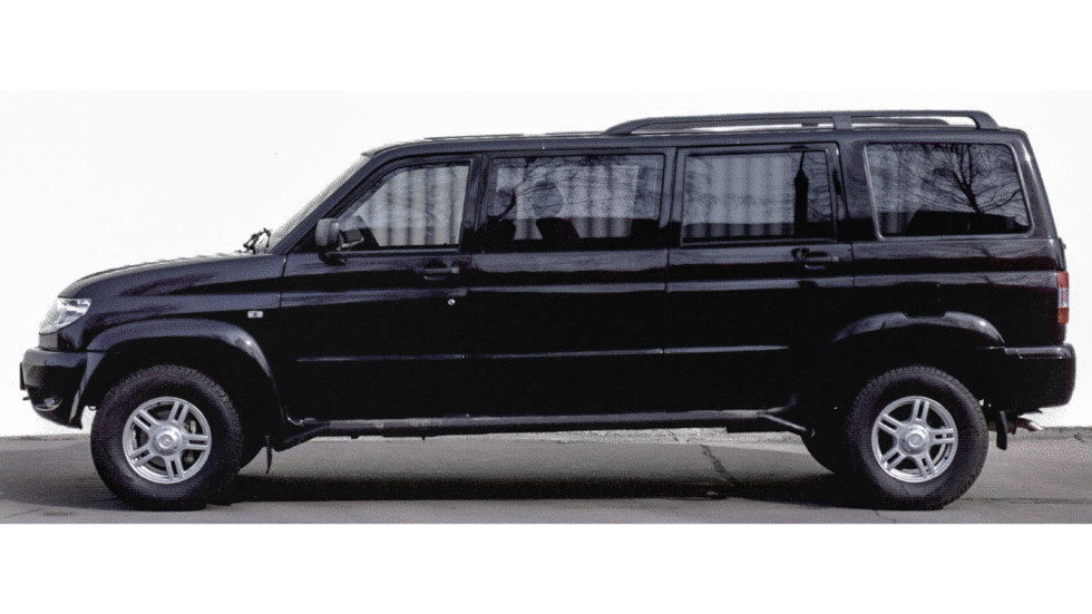 УАЗ запатентовала модель «Патриот» в кузове лимузин