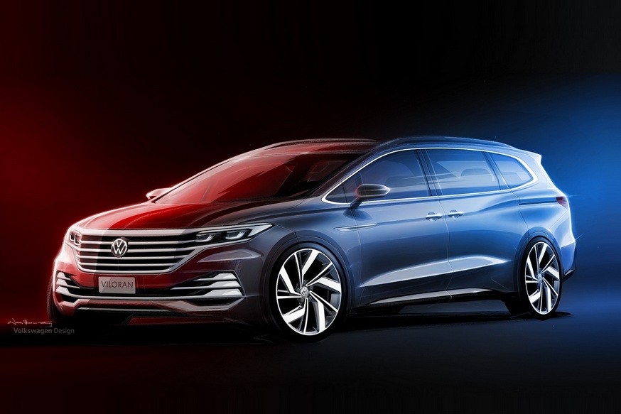 Volkswagen показала первые изображения нового минивэна Viloran