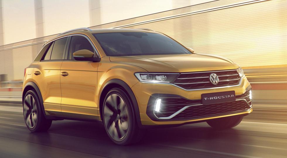 Volkswagen в Гуанчжоу представила новый кроссовер T-Rocstar