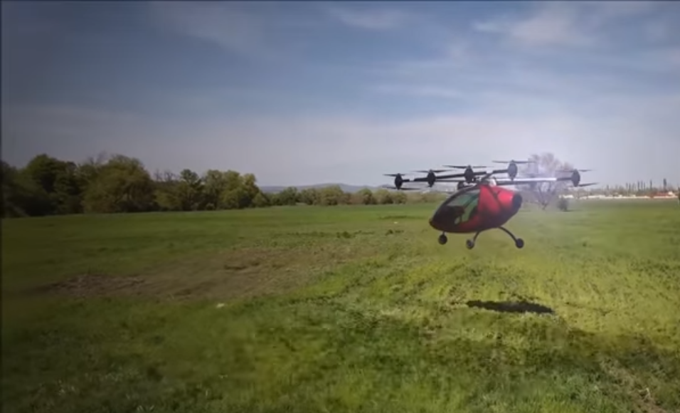 Первый пассажирский дрон Passenger Drone выйдет на рынок в 2018 году