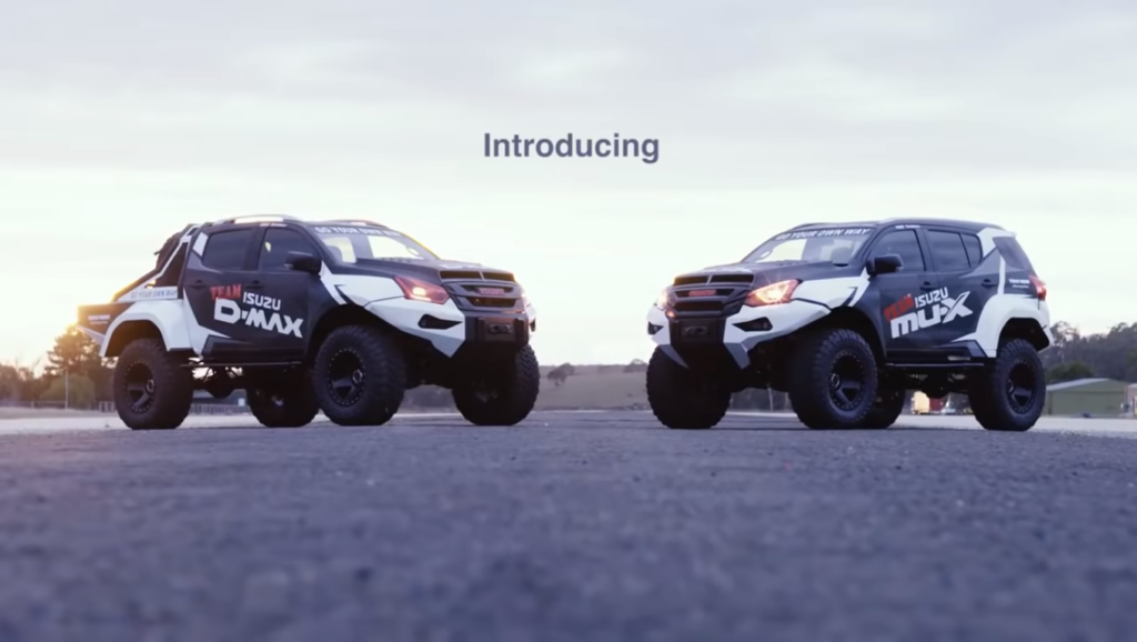 Isuzu показала в Австралии внедорожные концепт-кары Isuzu D-Max и MU-X