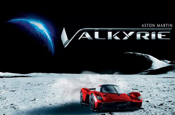 Aston Martin покроет свой гиперкар Valkyrie лунной пылью