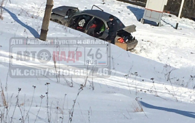Двое ранены в жутком ДТП легковушки и поезда в Курской области
