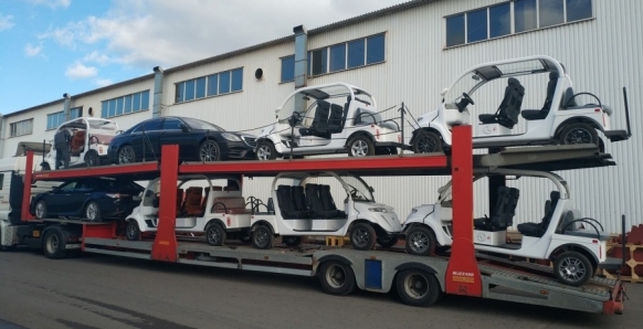Ростовские электромобили отправили на экспорт