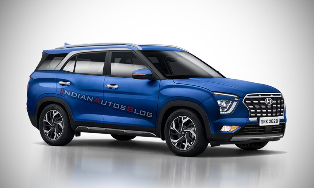 7-местную Hyundai Creta нового поколения снова заметили на тестах