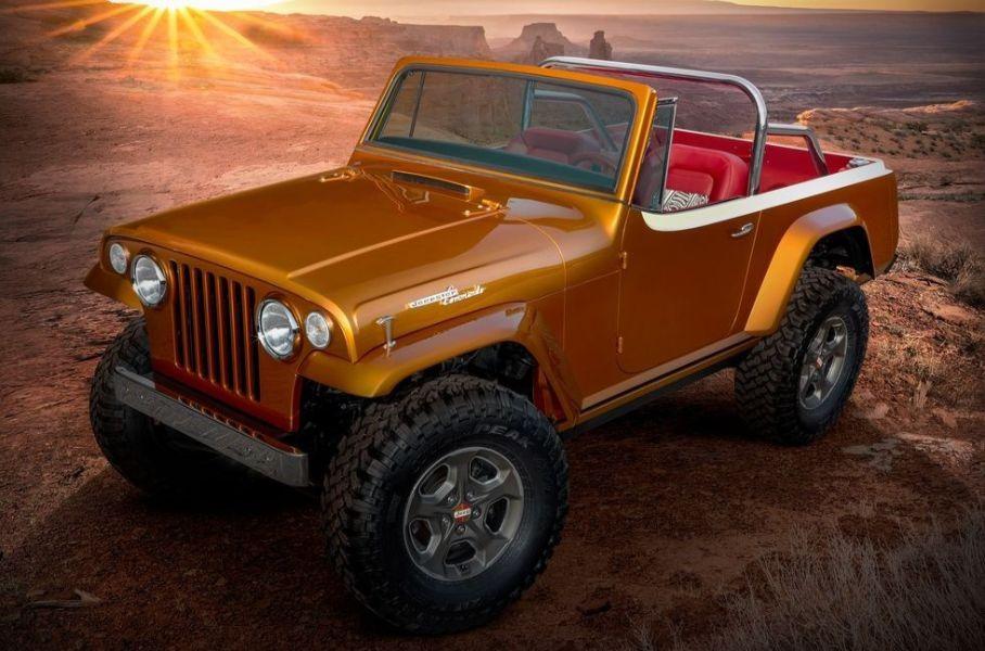 Компания Jeep показала электрический внедорожник Magneto Concept 2021 года