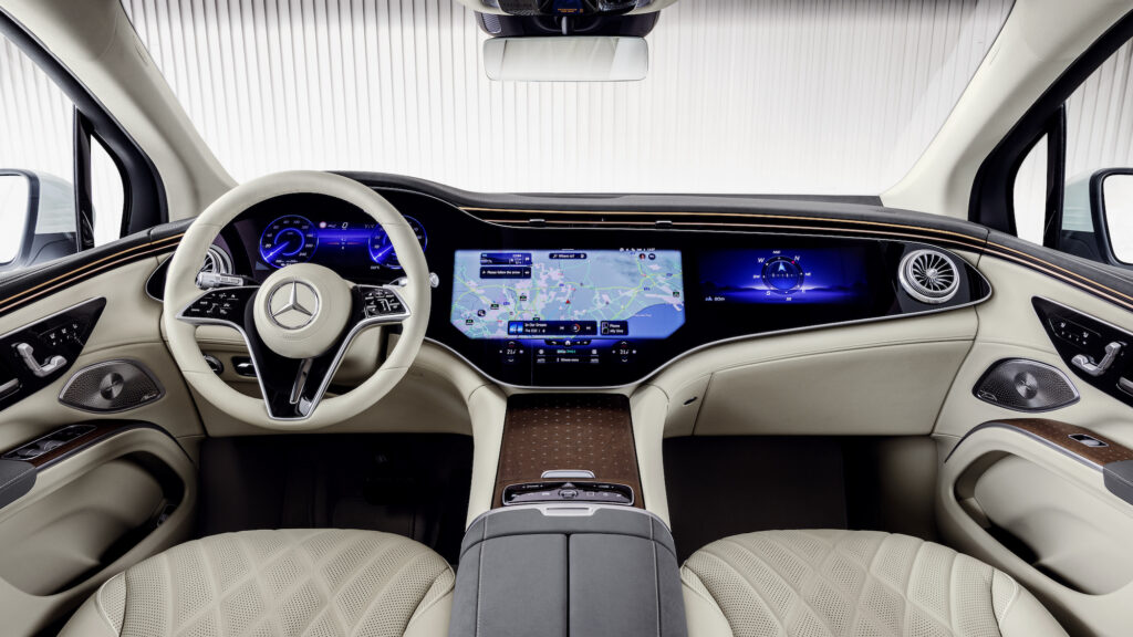 Электрический кроссовер Mercedes-Benz EQS SUV представлен официально