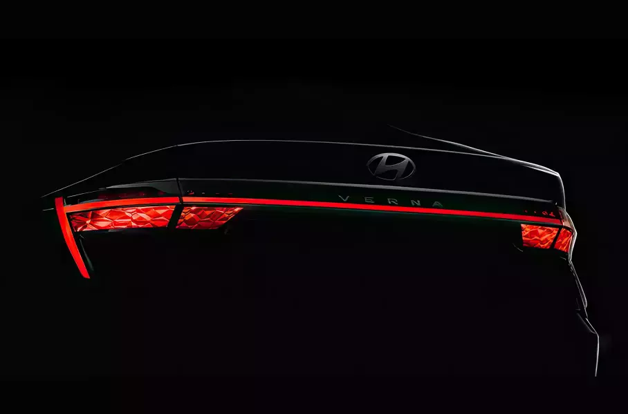В Hyundai опубликовали первое изображение седана Hyundai Solaris нового поколения