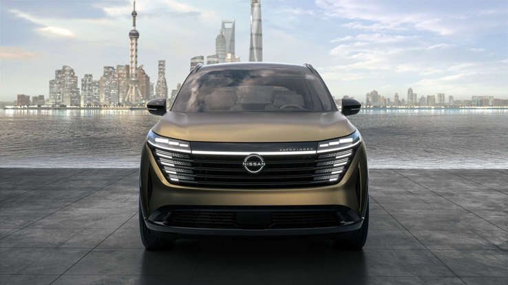 Nissan презентовал на мотор-шоу в Шанхае концепт внедорожника Pathfinder для Китая
