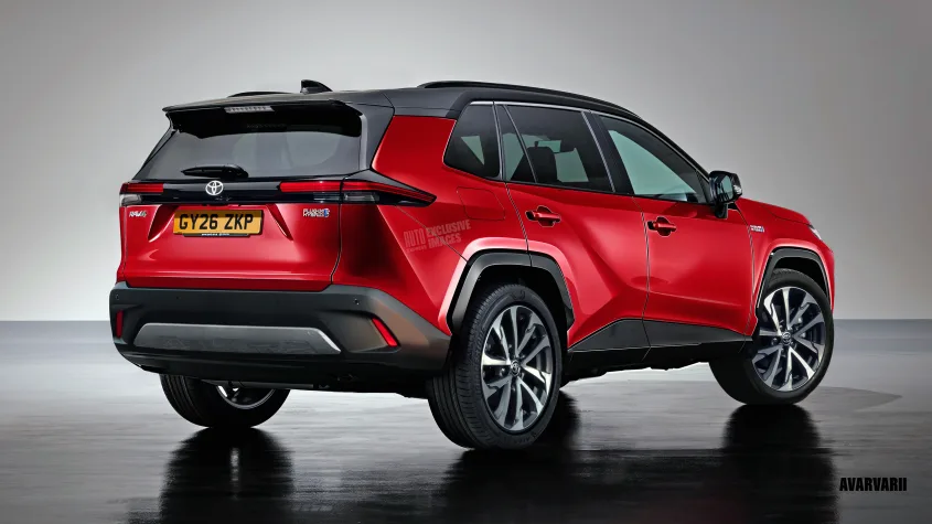 Новый Toyota RAV4 сохранит гибридные двигатели и получит обновленный дизайн
