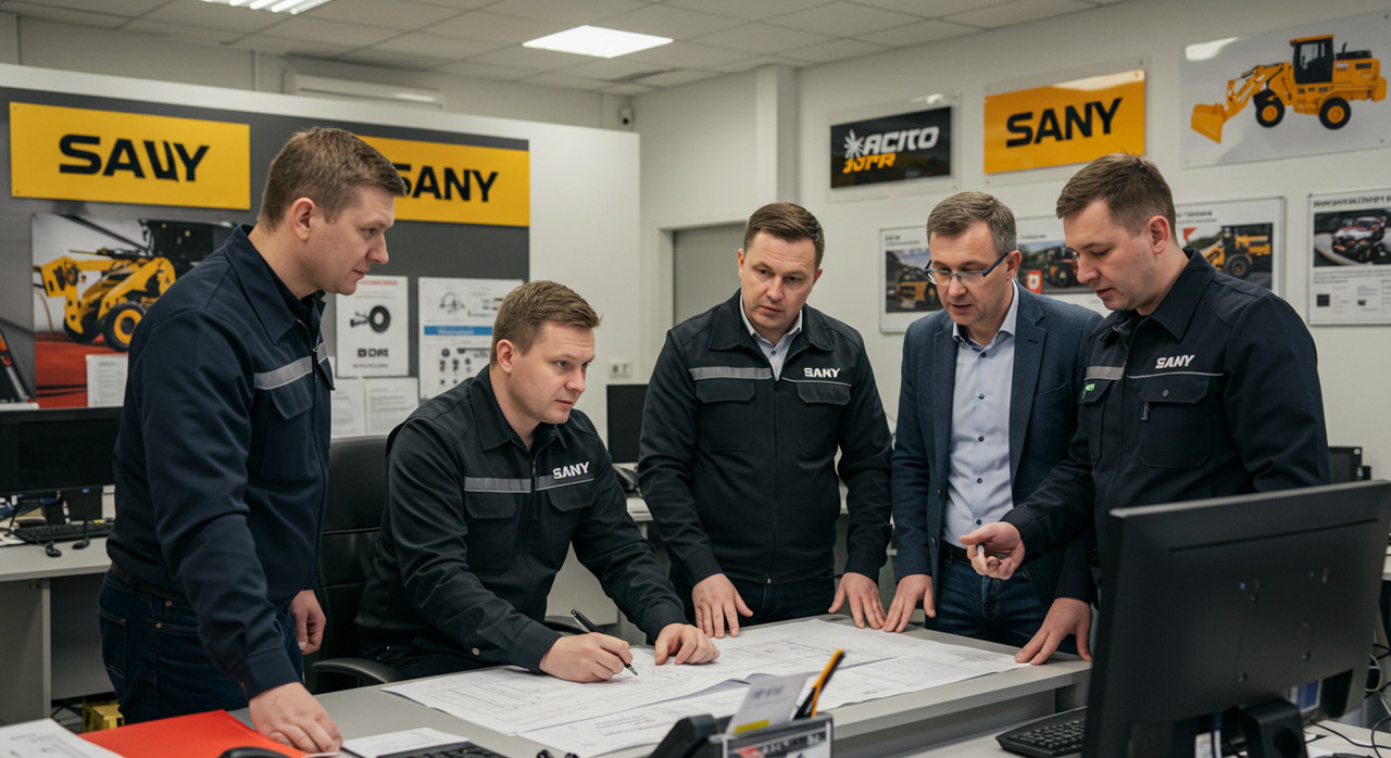 Где купить оригинальные запчасти SANY в России - обзор поставщиков